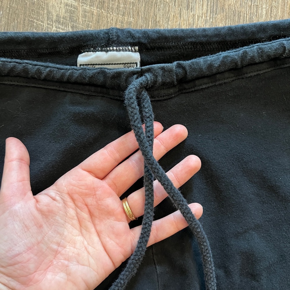 Hard Tail Black Drawstring Capris - image 4